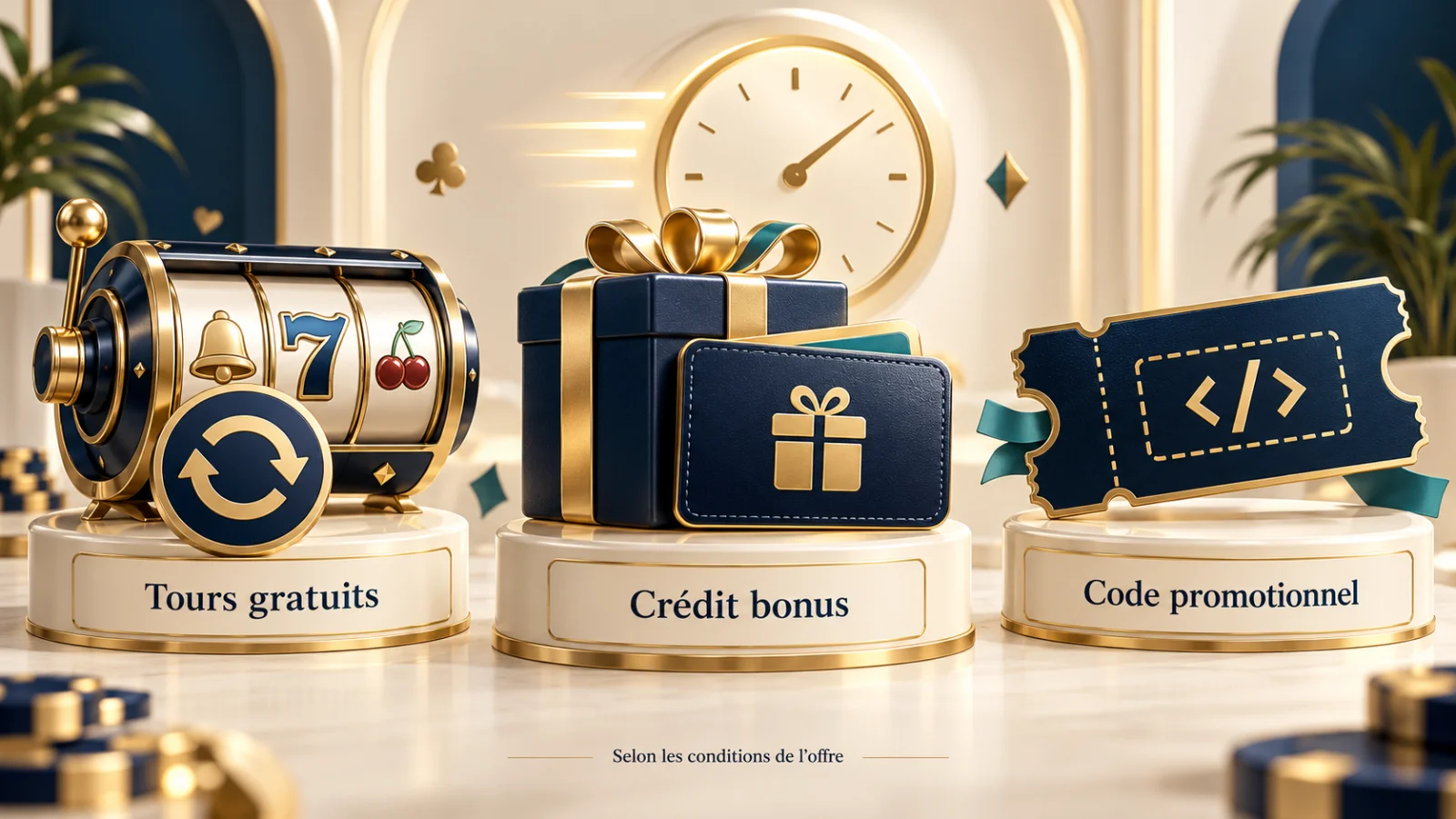 Quels types de bonus sans dépôt peuvent être crédités rapidement