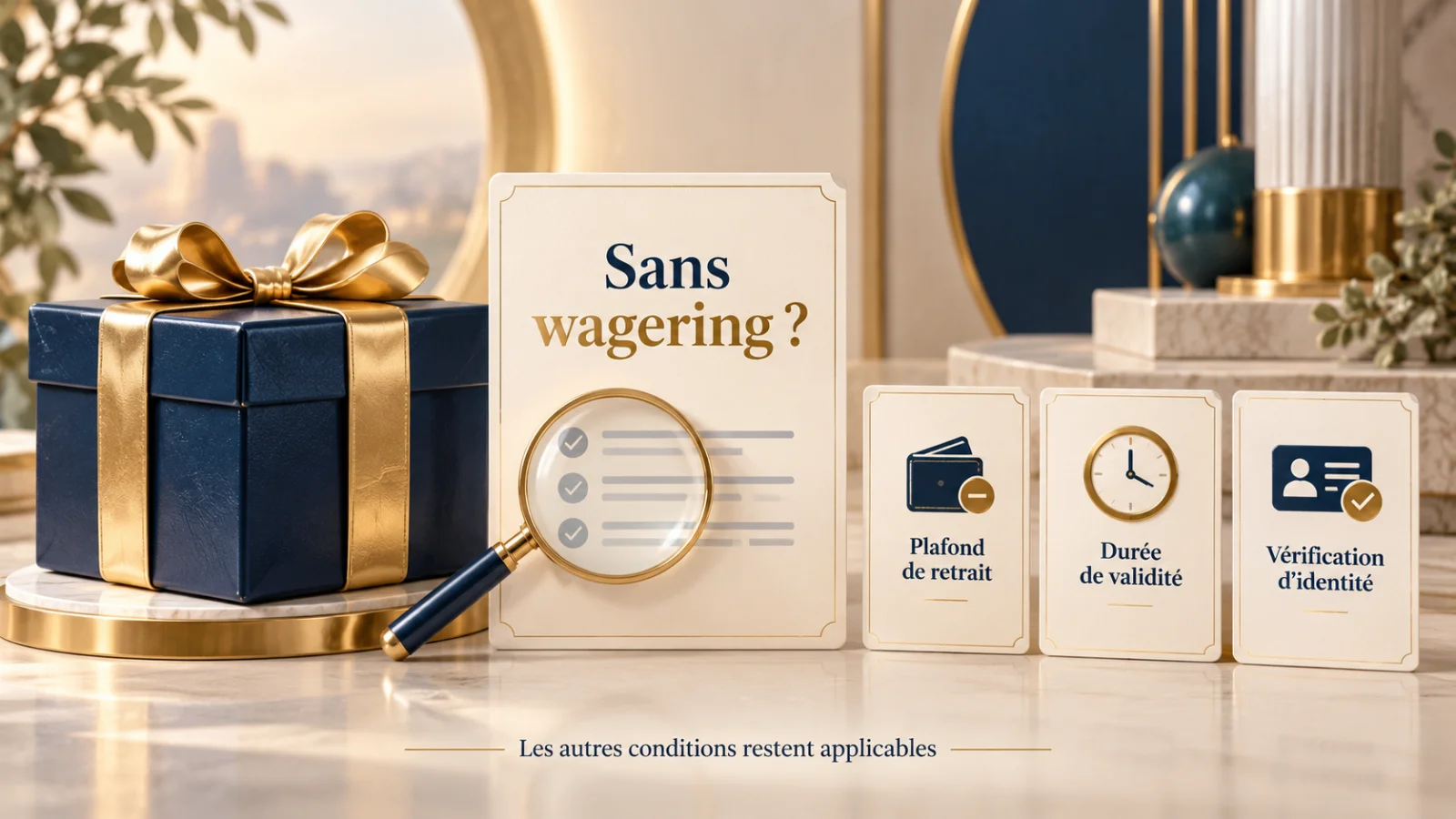 Peut-on trouver un bonus immédiat sans wagering ?